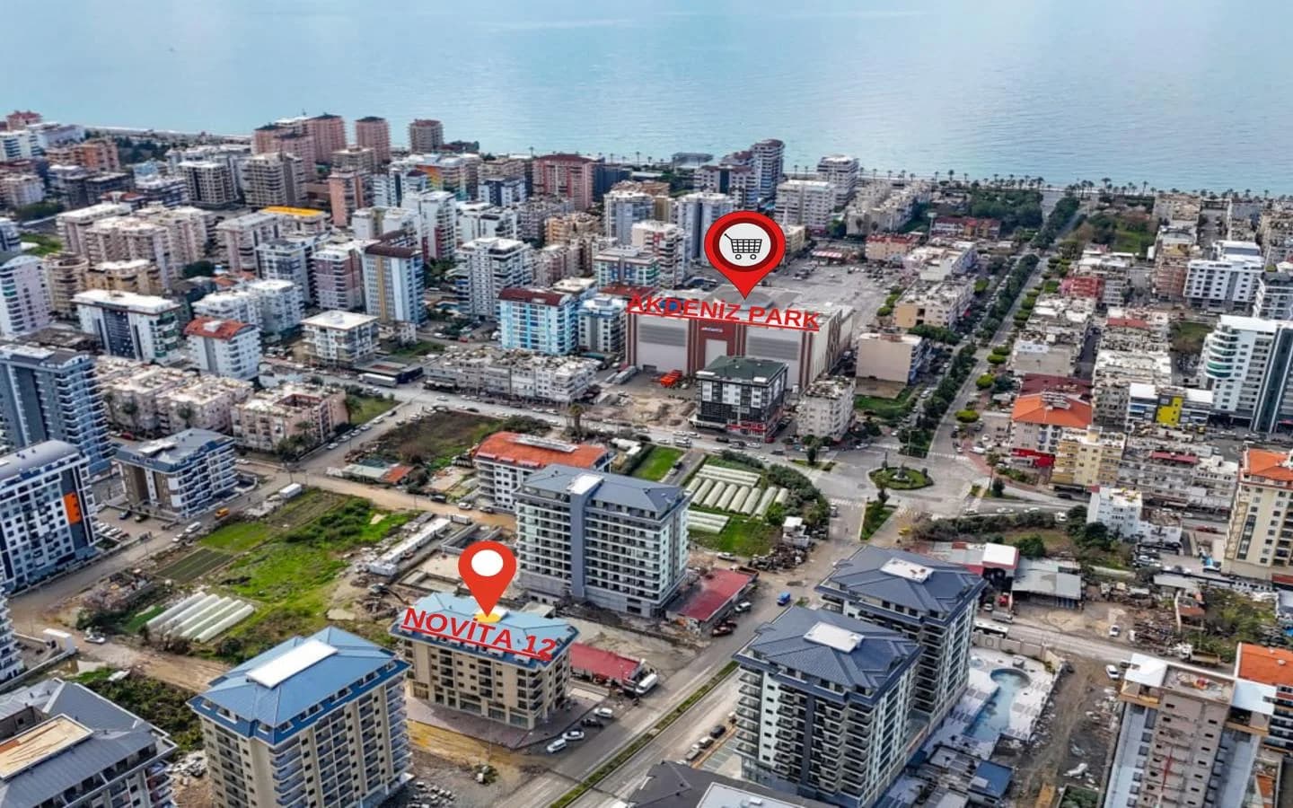Modern 1+1 Apartment for Sale in Mahmutlar