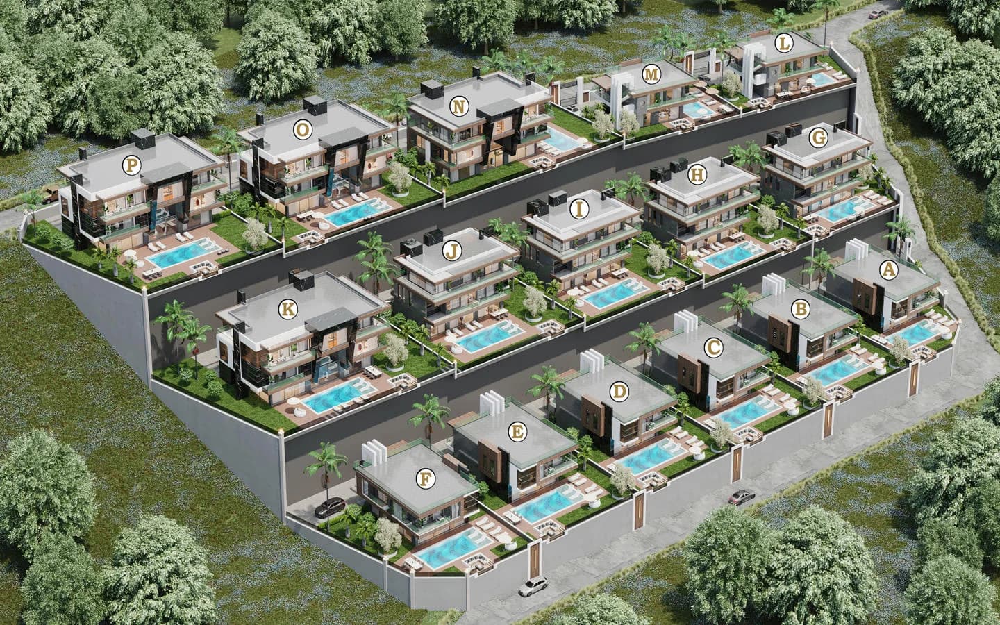 Prada Villas: Luxury Homes in Alanya’s Tepe Neighborhood