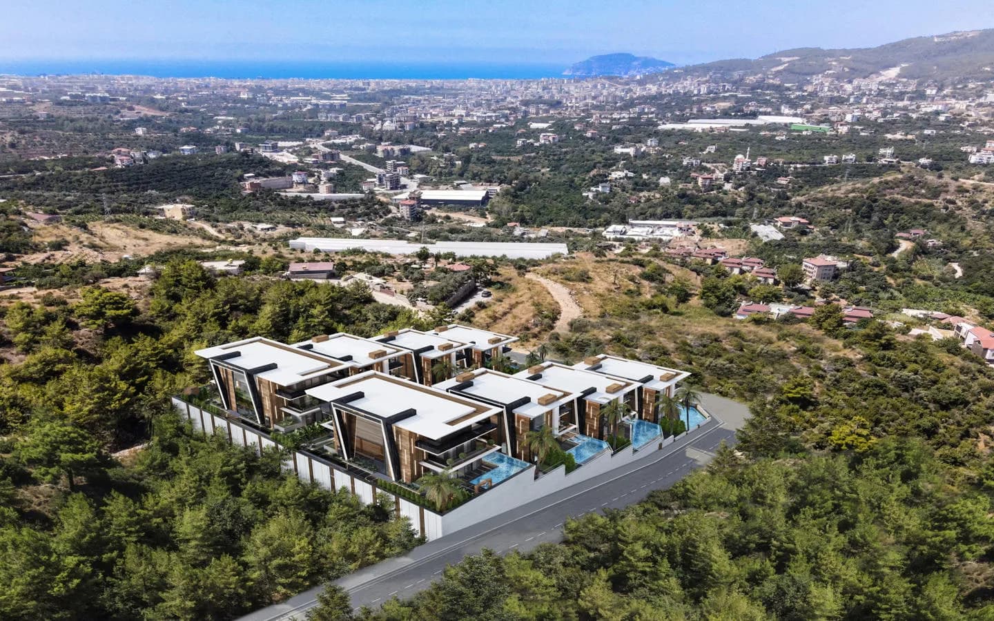 Exclusive Villas in Oba Kızılcaşehir