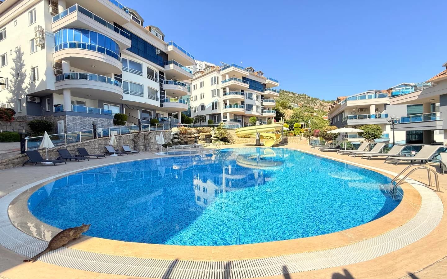 Furnished 1+1 Apartment Near Cleopatra Beach, Alanya